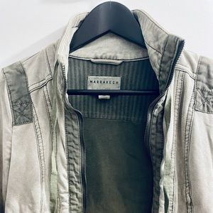 Anthropologie Marrakech Lightweight Zip Jacket